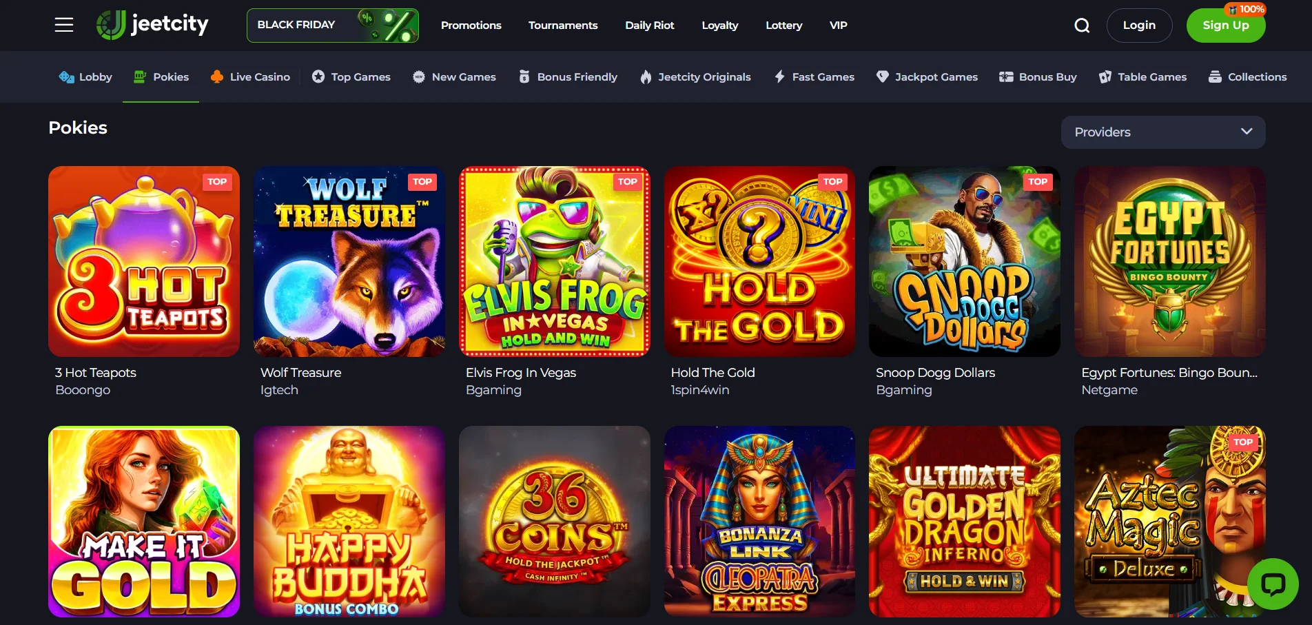 JeetCity Casino Games